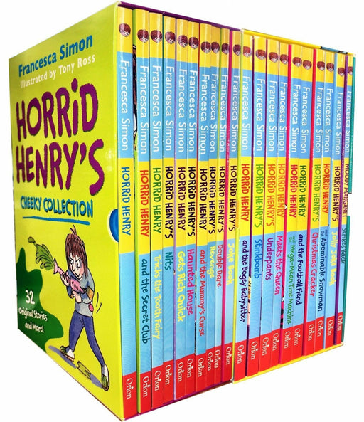 Horrid Henry Cheeky & Mischievous Mayhem The Complete Story 20 Books Collection Box Set - Ages 7-9 - Paperback