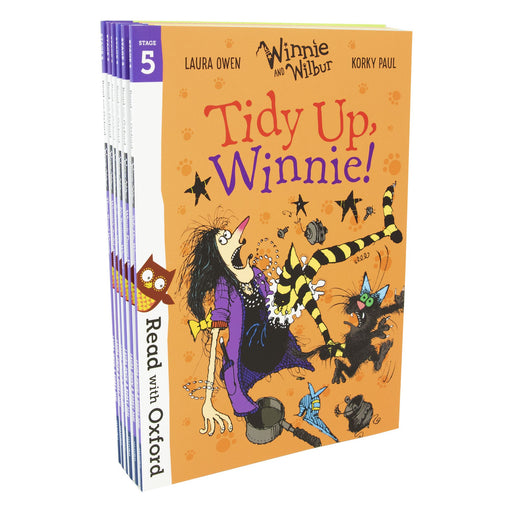 Read With Oxford: Winnie and Wilbur 6 Books - Ages 7-9 - Set Level Stage 5