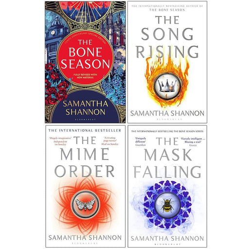 The Bone Season Series By Samantha Shannon 4 Books Collection Set - Fiction - Paperback