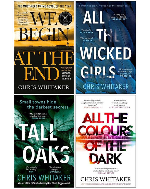 Chris Whitaker Collection 4 Books Set - Fiction - Paperback
