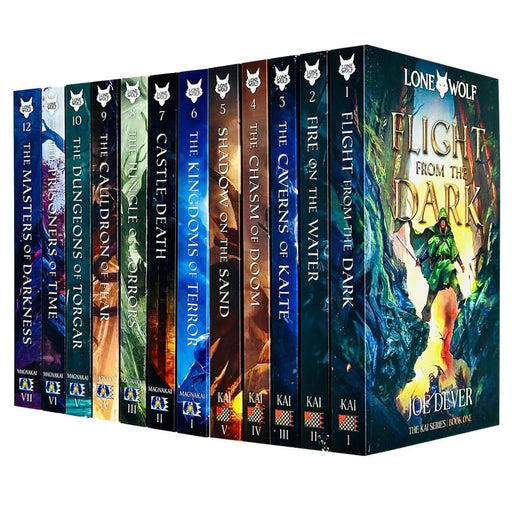 Lone Wolf Series by Joe Dever (Books 1-12) Collection 12 Books Set - Ages 9-16 - Paperback