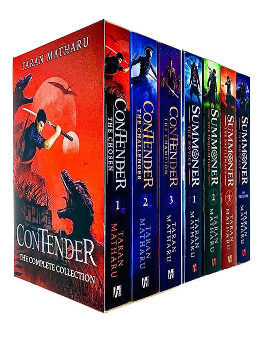 Summoner And Contender Series By Taran Matharu 7 Books Collection Set - Ages 12-17 - Paperback
