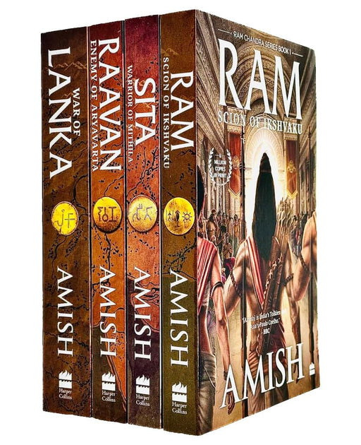 The Ram Chandra Series by Amish Tripathi 4 Books Collection - Fiction - Paperback