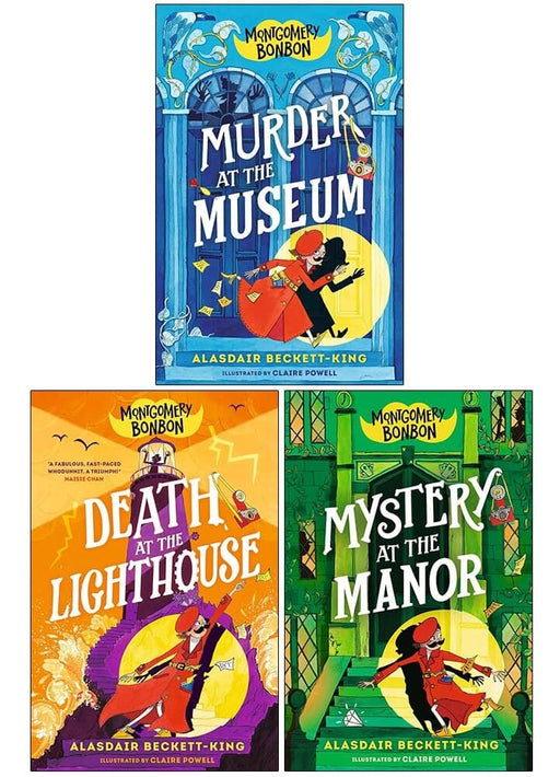 Montgomery Bonbon Series by Alasdair Beckett-King: 3 Books Collection Set - Ages 9-12 - Paperback