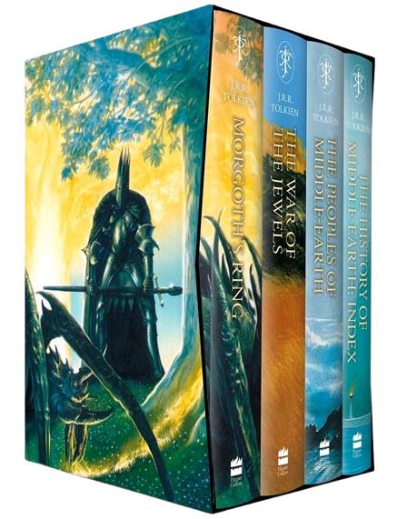 The History of Middle-earth illustrated Box Set 4: by Christopher & J. R. R. Tolkien - Fiction - Hardback