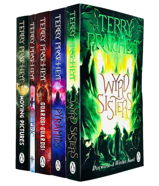 Discworld by Terry Pratchett Series 2 (Book 6-10) Collection Set - Fiction - Paperback