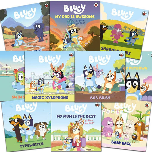 Bluey Kids Collection: 10 Picture Books Set - Ages 3+ - Paperback