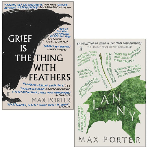 Max Porter 2 Books Collection Set - Fiction - Paperback