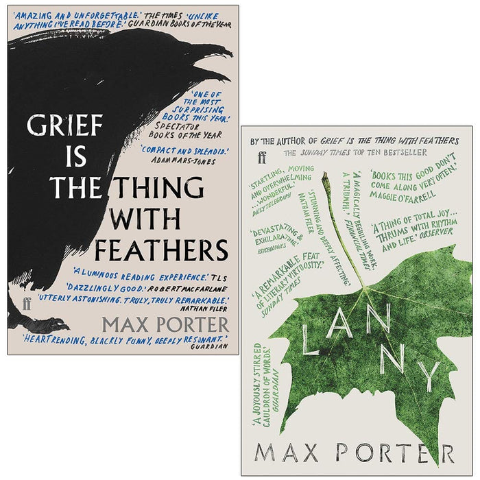 Max Porter 2 Books Collection Set - Fiction - Paperback