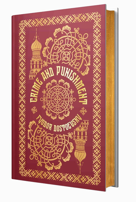 Crime And Punishment By Fyodor Dostoevsky - Fiction - Leather Bound/Hardback