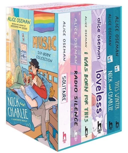 Alice Oseman Collection (Solitaire, Radio Silence, I Was Born For This, Loveless, Nick and Charlie, This Winter) 6 Books Box Set - Ages 13+ - Paperback