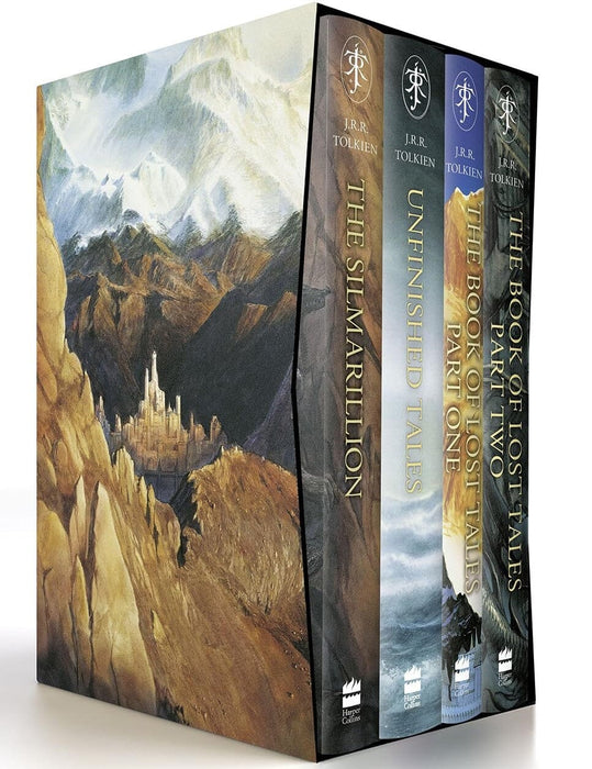 The History of Middle-earth by Christopher & J. R. R. Tolkien: Illustrated Box Set 1 - Fiction - Hardback