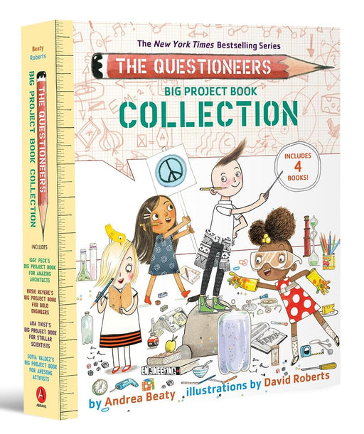 The Questioneers Big Project by Andrea Beaty 4 Books Collection Set - Ages 4-8 - Paperback