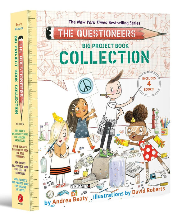 The Questioneers Big Project by Andrea Beaty 4 Books Collection Set - Ages 4-8 - Paperback