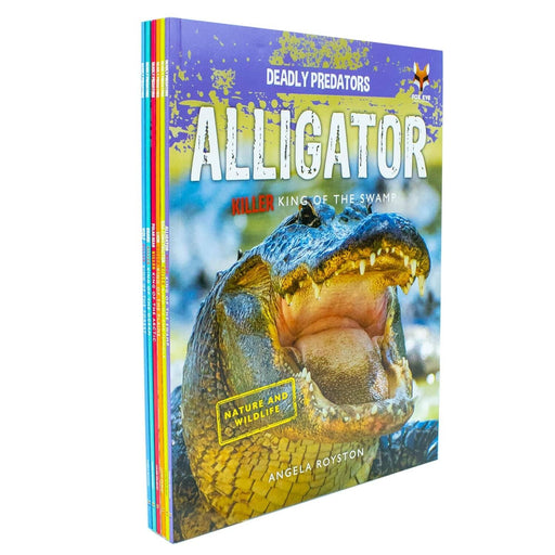 Deadly Predators Killer Kings of the Animal Kingdom Series 6 Books Collection Set - Ages 8-13 - Paperback
