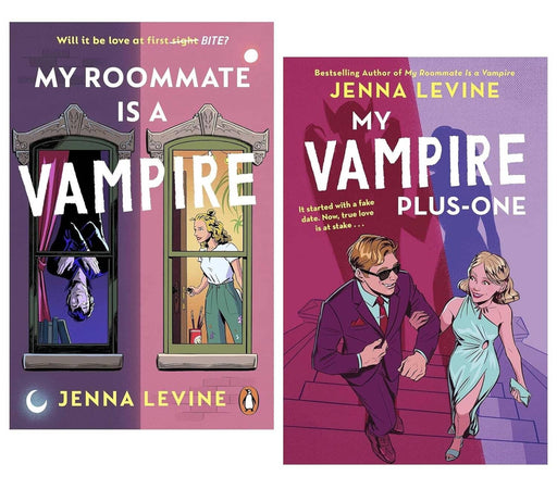 My Vampires Series By Jenna Levine 2 Books Collection Set - Fiction - Paperback