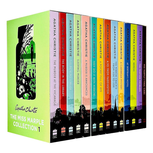 The Miss Marple Series by Agatha Christie: 14 Books Collection Box Sets - Fiction - Paperback