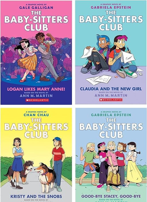 The Babysitters Club Graphic Novel 4 Books Collection (Book 8 to 11) by Ann M. Martin - Ages 9+ - Paperback