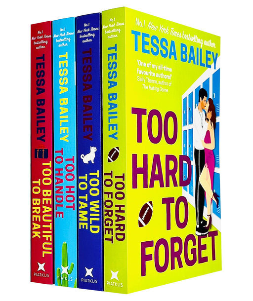 Damaged - Romancing the Clarksons Series By Tessa Bailey 4 Books Collection Set - Fiction - Paperback - T 55