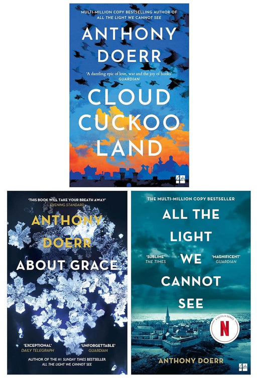 Anthony Doerr 3 Books Collection Set - Fiction - Paperback