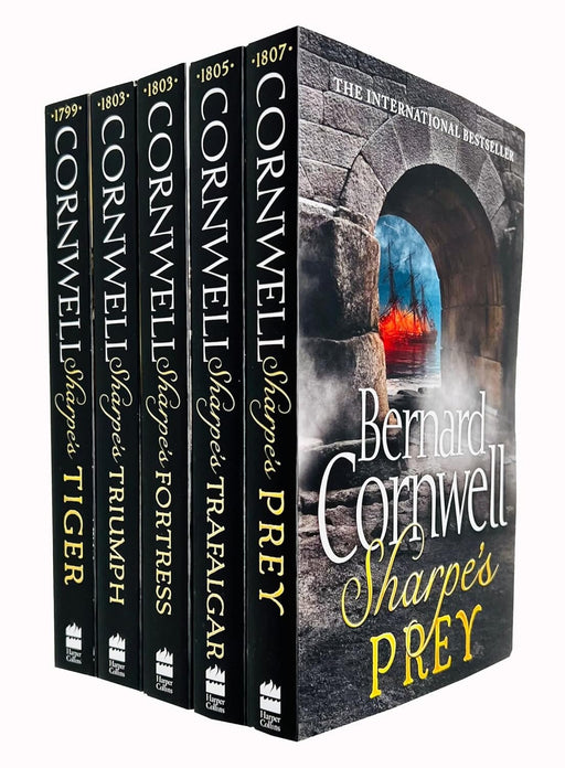 Sharpe by Bernard Cornwell: Books 1-5 Collection Set - Fiction - Paperback
