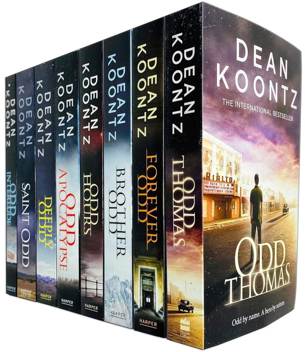 Odd Thomas Series by Dean Koontz Complete 8 Books Collection Set - Fiction - Paperback