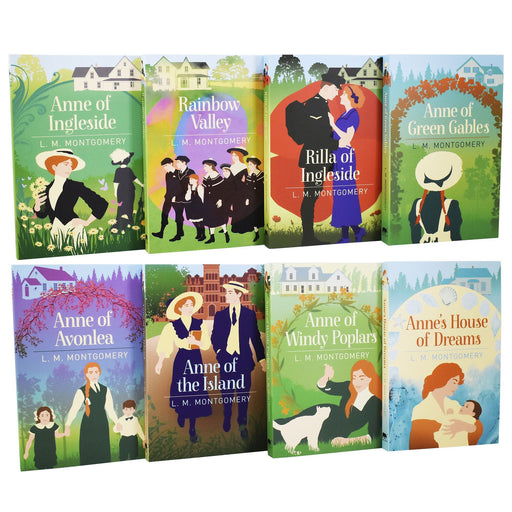 Damaged - Anne of Green Gables By L. M. Montgomery 8 Books Set - Ages 9-14 - Paperback - T 55