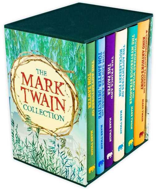 The Mark Twain 6 Books Collection Box Set - Ages 9-14 - Cloth Bound Hardback