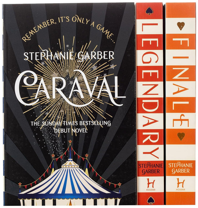 Caraval Trilogy by Stephanie Garber 3 Books Collection Set - Ages 16+ - Paperback