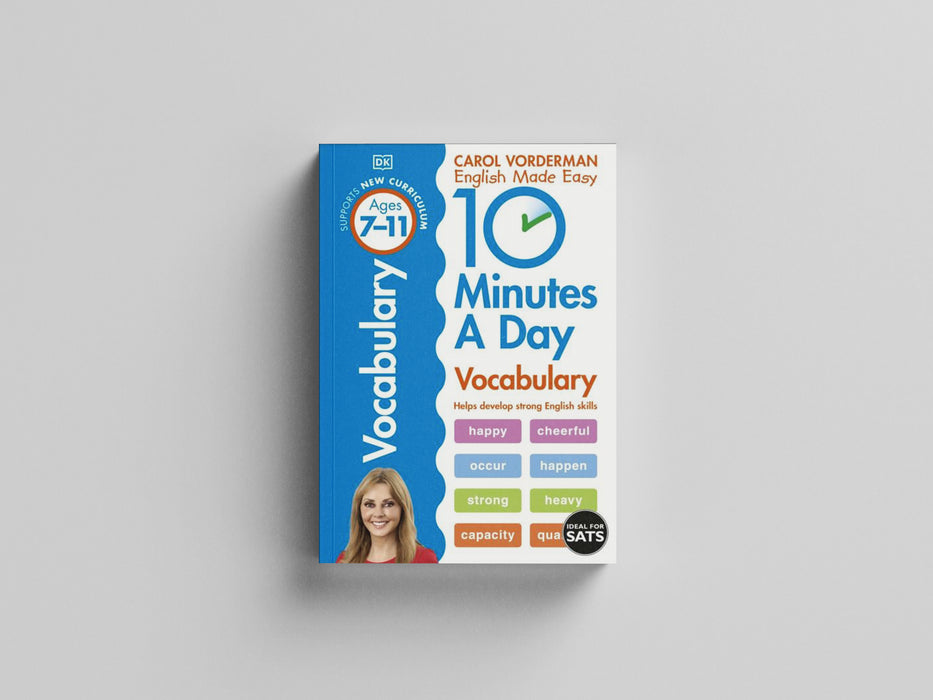 10 Minutes A Day Vocabulary, Ages 7-11 (Key Stage 2) Paperback / softback