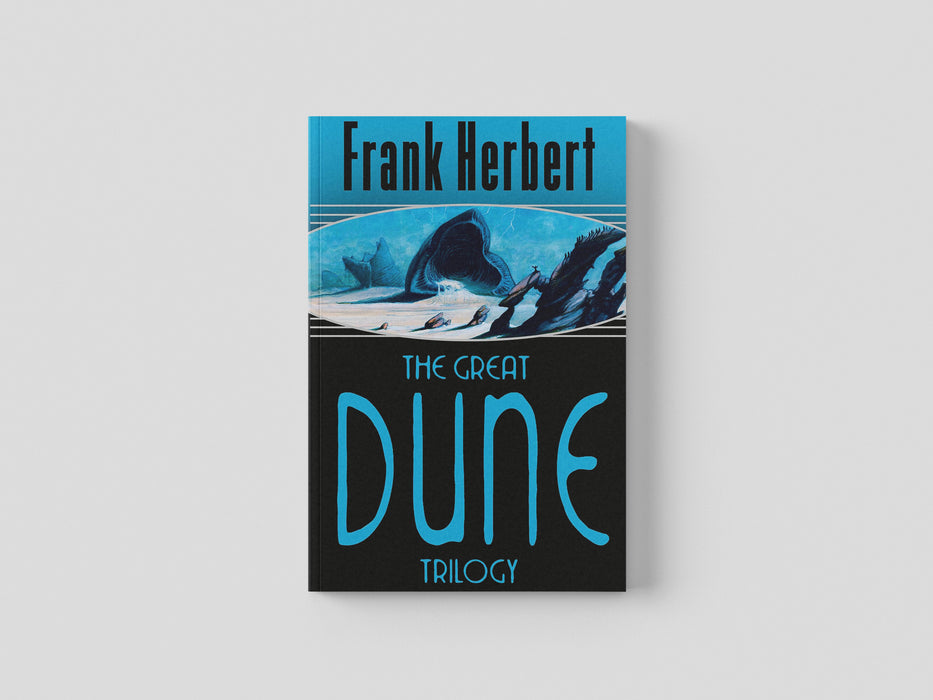 The Great Dune Trilogy by Frank Herbert (Dune, Dune Messiah, Children of Dune) - Fiction - Paperback