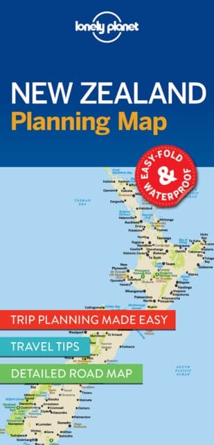 Lonely Planet New Zealand Planning Map by LonelyPlanet
