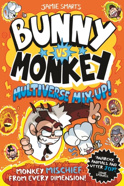 Bunny vs Monkey: Multiverse Mix-up! by Jamie Smart