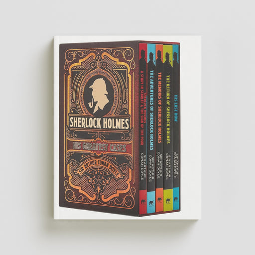 Sherlock Holmes His Greatest Cases By Arthur Conan Doyle 5 Books Collection Box Set - Paperback