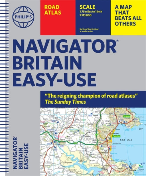 Philip's Navigator Britain Easy Use Format: (Spiral binding)