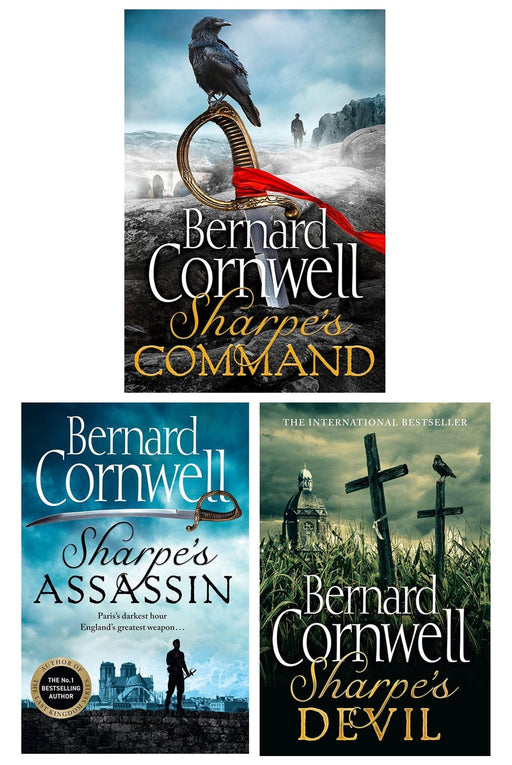 Sharpe by Bernard Cornwell 3 Books Collection Set (Books 14, 23, 24) - Fiction - Paperback/Hardback