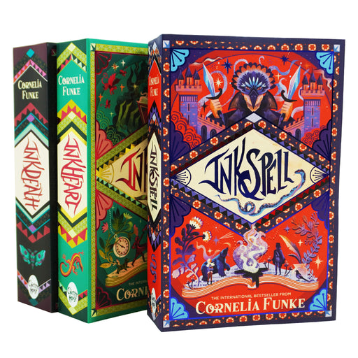 Inkheart Trilogy By Cornelia Funke Collection 3 Book Set - Ages 8-14 - Paperback
