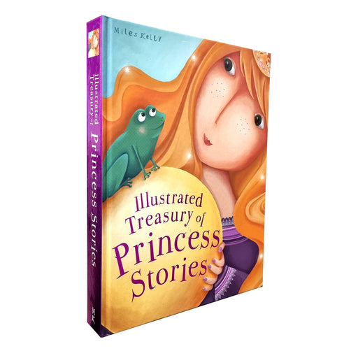 Illustrated Treasury of Princess Stories Book By Miles Kelly - Ages 7-10 - Hardback