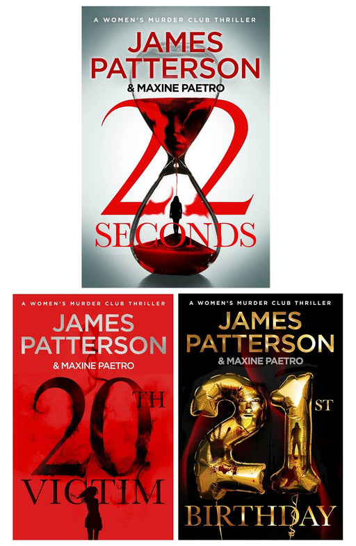 Women's Murder Club Series by James Patterson 3 Books Collection Set (20, 21 & 22) - Fiction - Paperback