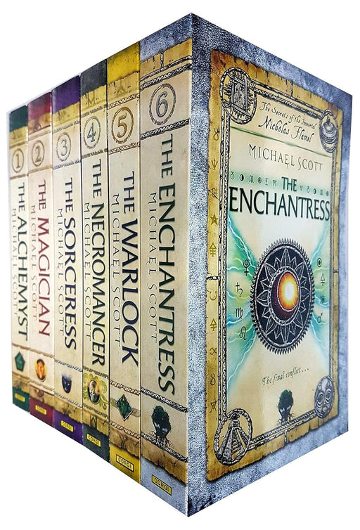 The Secrets of the Immortal Nicholas Flamel Collection by Michael Scott 6 Books Set - Ages 9-17 - Paperback