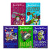 The World of David Walliams: Fun-Tastic Families 5 Books Set - Age 7-11 - Paperback