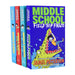 James Patterson Middle School 4 Books Collection Set - Ages 9 -14 - Paperback