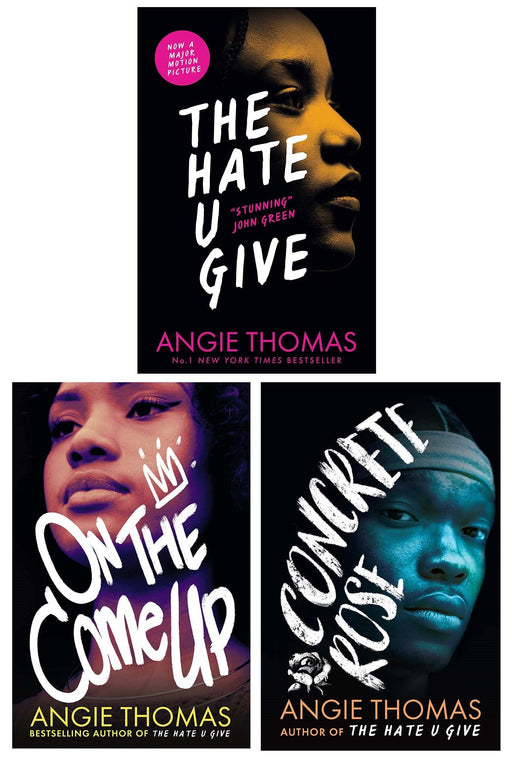 The Hate U Give Series 3 Books Collection By Angie Thomas - Ages 14+ - Paperback