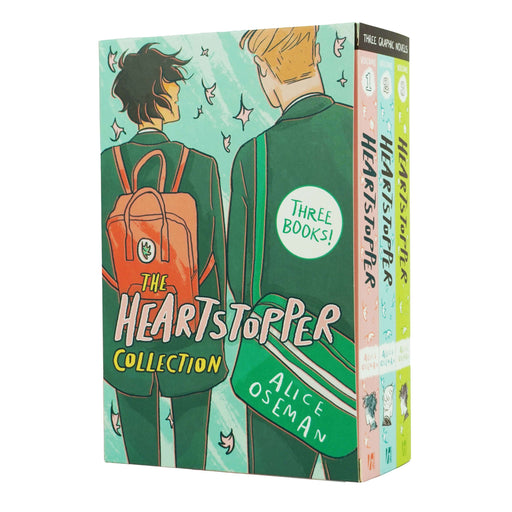 The Heartstopper Collection by Alice Oseman: Books 1-3 Box Set - Ages 12+ - Paperback