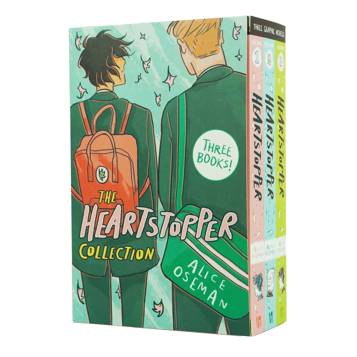 The Heartstopper Collection by Alice Oseman: Books 1-3 Box Set - Ages 12+ - Paperback
