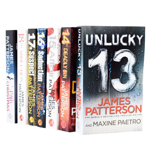 Women's Murder Club (Books 13-19) by James Patterson 7 Books Collection Set - Fiction - Paperback