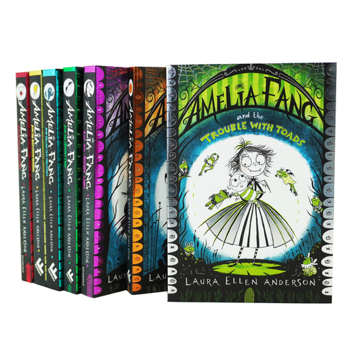 Amelia Fang Series by Laura Ellen Anderson 7 Books Collection Set - Ages 7-10 - Paperback
