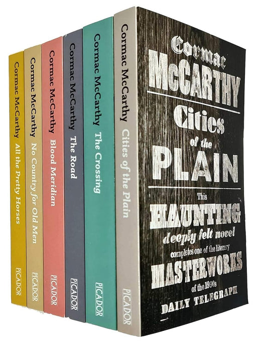 Cormac McCarthy 6 Books Collection Set - Fiction - Paperback