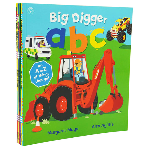 Dig Dig Digging & Other Stories 6 Books Children Collection By Margaret Mayo & Alex Ayliffe - Ages 0-5 -Paperback