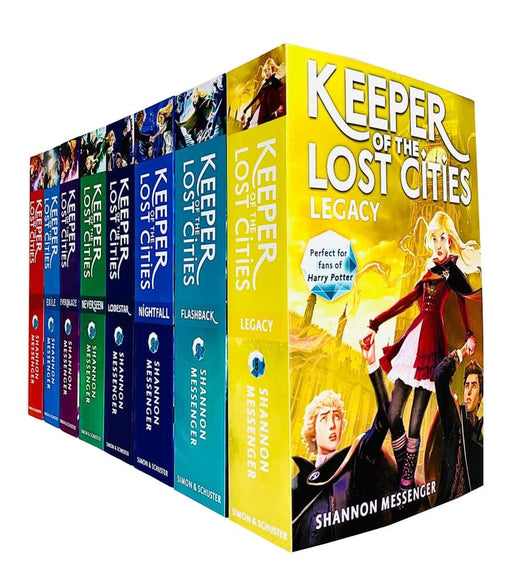 Keeper of the Lost Cities by Shannon Messenger 8 Books Collection Set - Ages 8+ - Paperback